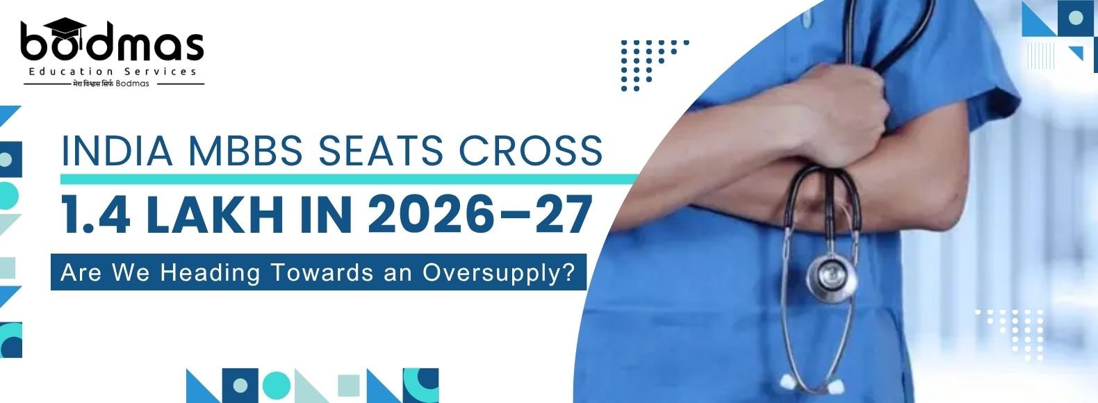 India MBBS Seats Cross 1.4 Lakh in 2026–27: Are We Heading Towards an Oversupply?